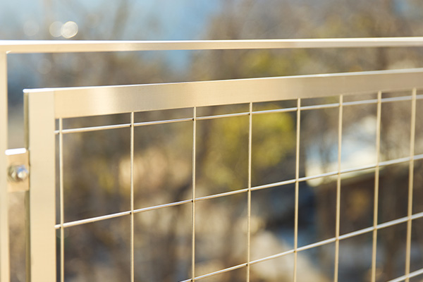 テラスの落下防止手すりの画像