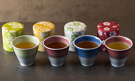 朝を彩る上質な茶葉