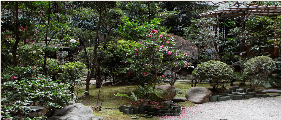 1F　日本庭園