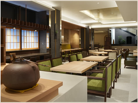 和の風情漂う空間で京のおもてなし「ラウンジサービス」